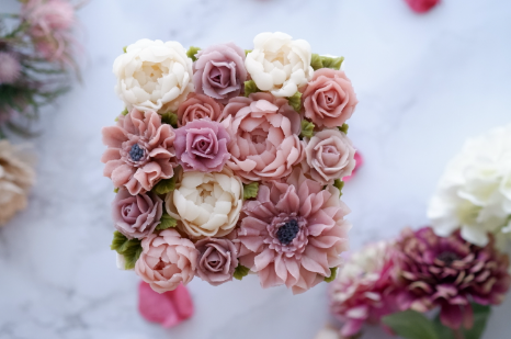 スクエアほうじ茶ケーキ