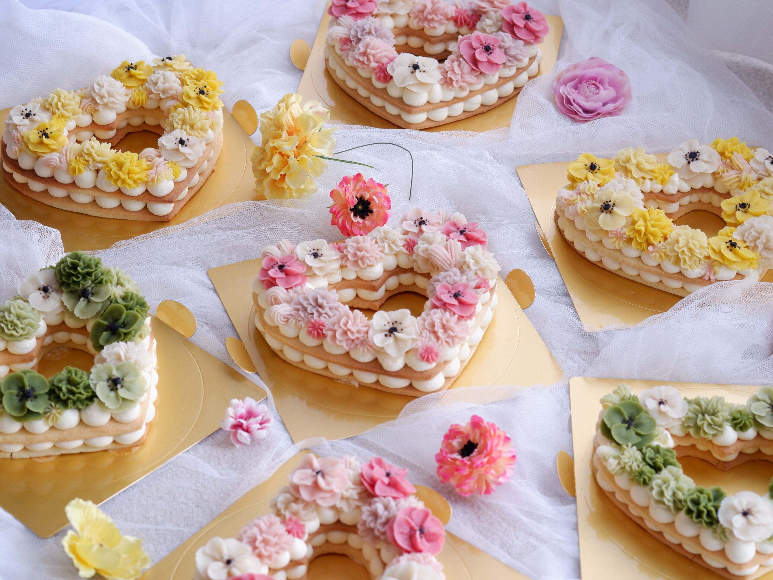 あんこのお花　ナンバーケーキレッスン開始！